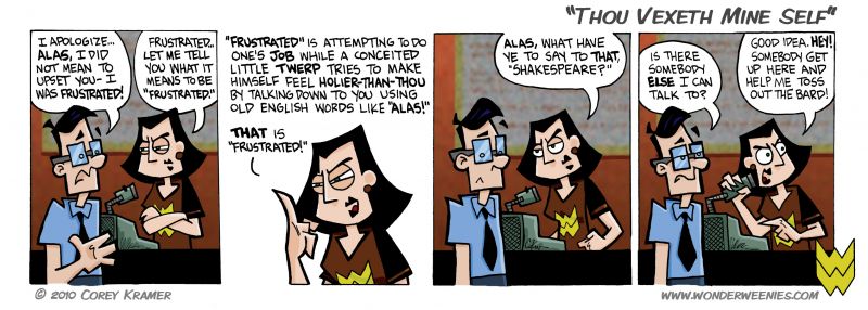 Wonder Weenies :: Ain't nobody that understands frustration like those working in fast food... or retail... or at the DMV... or with teenagers... 