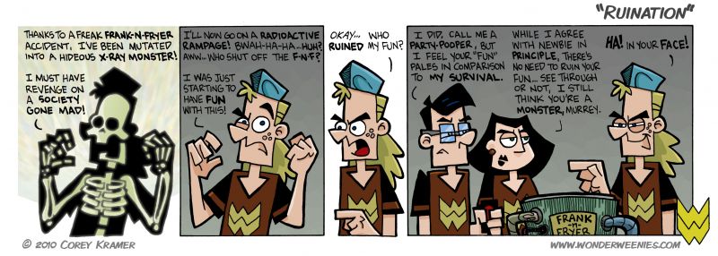 Wonder Weenies :: I'm not sure that technically that's a victory, but something tells me To Murrey a win's a win.