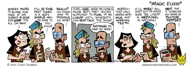 Wonder Weenies :: I dunno... I ingest plenty of the stuff and MY nose has never fallen off... I'm just sayin'.