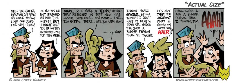 Wonder Weenies :: ...seems much bigger to me. (TMBG!)