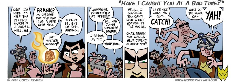 Wonder Weenies :: If you had to fight a clone army, the LAST thing you'd want is to see the source of all the clones... isn't that right, Jango Fett?