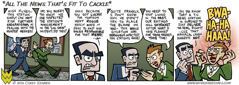 Wonder Weenies :: Must be sweeps week.