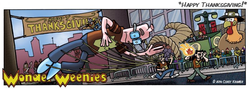 Wonder Weenies :: Happy Thanksgiving, everyone! Save room for dessert! 