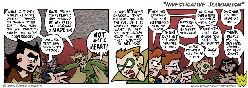 Wonder Weenies :: Since when does reporting the news rely more on ratings than it does the news? Oh wait... since always.