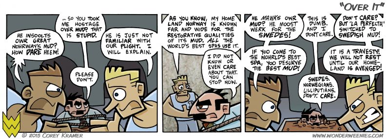 Wonder Weenies :: I think Sauer has gotten tired of his role as the perpetual hostage, don't you?