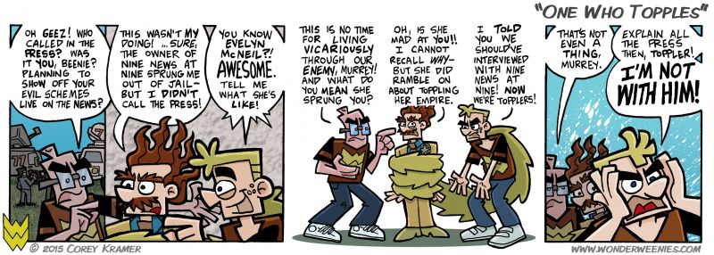 Wonder Weenies :: This is the 400th comic in continuity! That's pretty exciting! I am a huge!