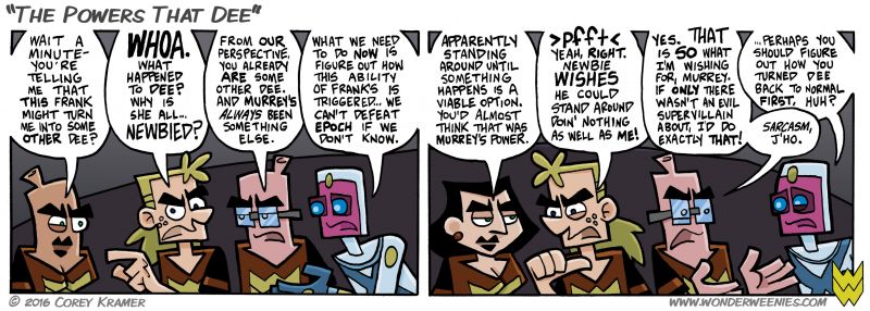 Wonder Weenies :: Everyone's back to normal! Now... let's wait for something to happen! 