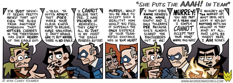 Wonder Weenies :: The best teams tend to be the ones that, by all logical reasoning, shouldn't get along but do anyway. 