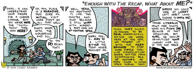 Wonder Weenies :: They could have at least texted. 