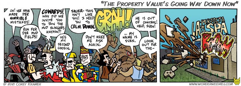 Wonder Weenies :: Today's title is a lyric from Weird Al's 'Attack Of The Radoactive Hamsters From A Planet Near Mars'