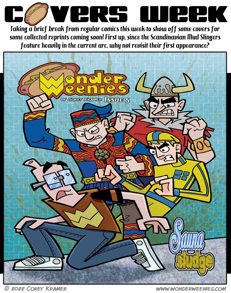 Wonder Weenies :: Taking a break to show off some covers this week! 