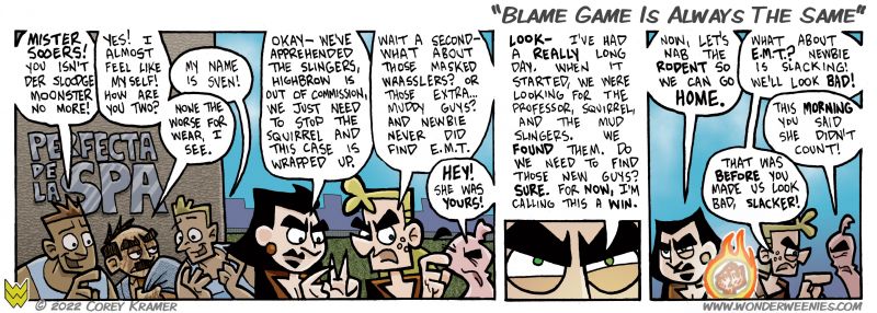 Wonder Weenies :: There just might be a wee bt of foreshadowing occurring here. 