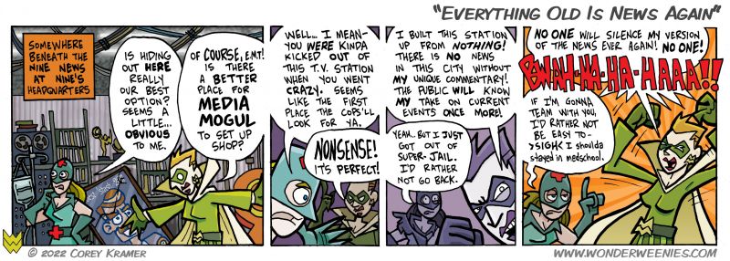 Wonder Weenies :: After bringing back practically every other villain in the last story, you didn't actually think I forgot about these two, did you? 