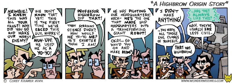 Wonder Weenies :: Oh... are these hints Murrey is inadvertently dropping? Wait and see... 