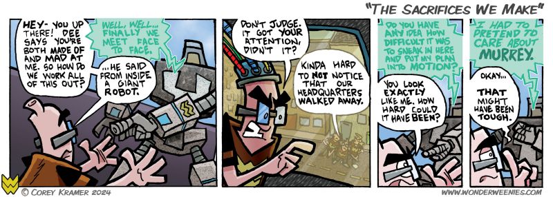 Wonder Weenies :: I don't think I could do it with a straight face. 