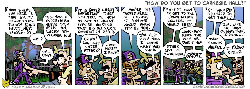 Wonder Weenies :: The impression Murrey makes on people he meets for the first time is usually amusing to me. Hopefully to you as well. 