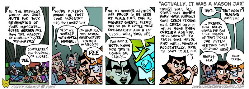 Wonder Weenies :: Will this be the time that things don't go sideways for the Wonder Weenies? Doubtful. 