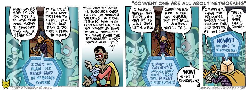 Wonder Weenies :: I promise I am not using THAT Boggle sand joke from King Of The Hill. If ya know, ya know. 