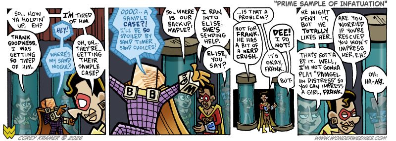 Wonder Weenies :: If Frank were to use nerd speak, he might say 