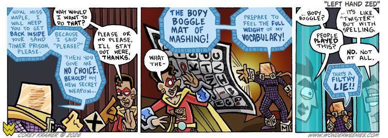 Wonder Weenies :: I'm digging up all the obscure Boggle variants for this arc... 