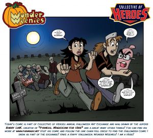 Collective Of Heroes Halloween 2016 by Barry Linck